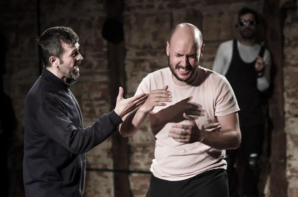 Noche de los teatros: [Ensayo abierto al público] Emilio Lorente (Gonzalo) y Pablo Huetos (Alonso) | 1 abril 2016