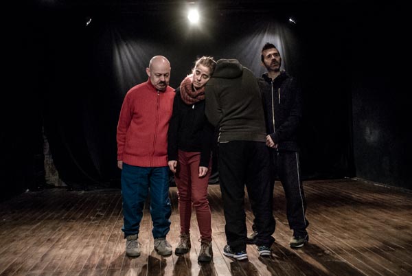 Emilio Lorente (Gonzalo), Pablo Huetos (Alonso), Sayo Almeida (Sebastián) y Rafa Núñez (Antonio) | 8 marzo 2016