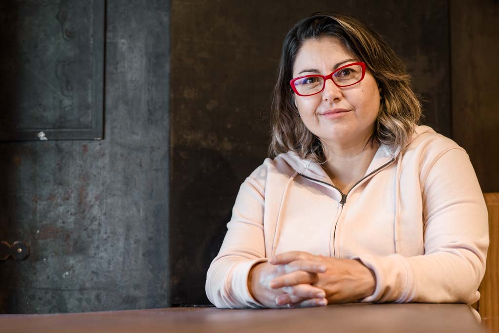 Sonia Herrera, CEO de AITED fotografiada por Bruno Rascão en la sierra de Gredos